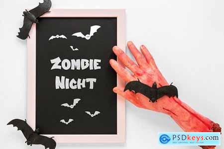 Zombie Zone - Halloween Display Font