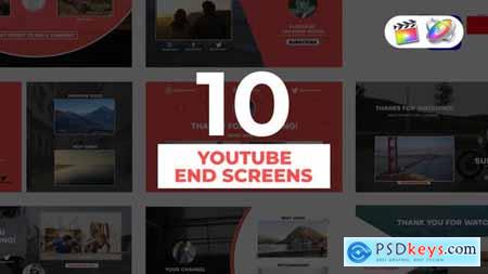 Youtube End Screens for Apple Motion and FCPX 33504433