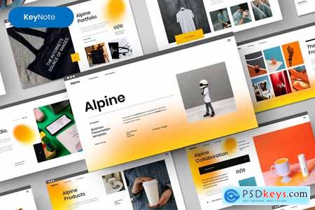 Alpine - Business Powerpoint, Keynote and Google Slides