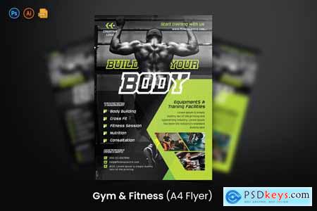 Gym and Fitness Flyer Template CNXRA7Y