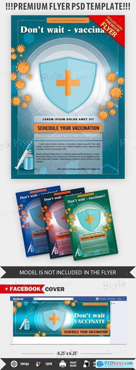 Vaccination Premium PSD FLYER Template