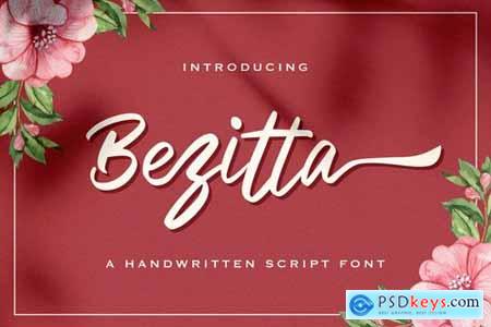Bezitta - Handwritten Font