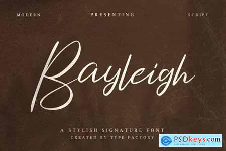 Bayleigh  Stylish Signature Font