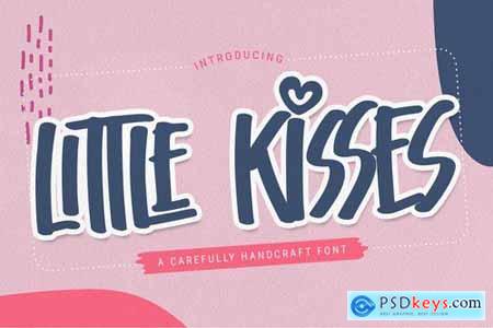 little Kisses - Playful Display Font