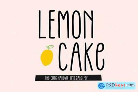 Lemon Cake - The Cute Handwriting Sans Font
