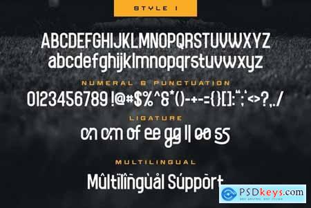 Pastilaris  Modern Typeface