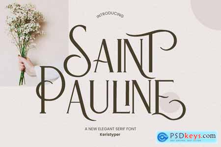 Saint Pauline Serif Font