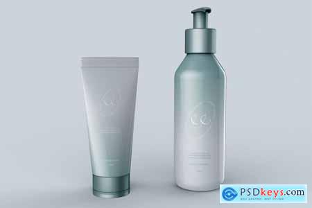 Two Beauty Products Mockup PPBL664