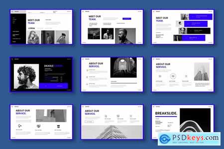 Deagle  Business Powerpoint, Keynote and Google Slides Template
