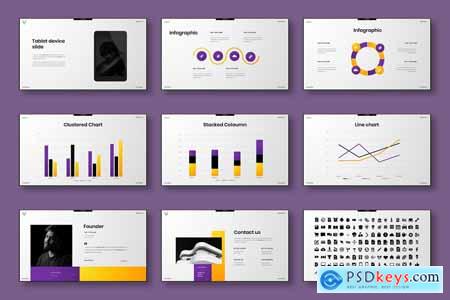 Parker  Business Powerpoint, Keynote and Google Slides Template