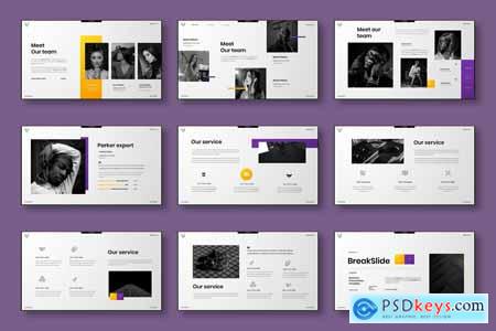 Parker  Business Powerpoint, Keynote and Google Slides Template