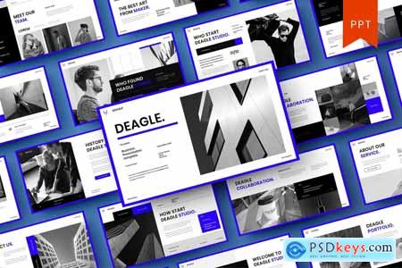 Deagle  Business Powerpoint, Keynote and Google Slides Template