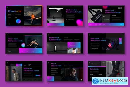 Primeveral  Business Powerpoint, Keynote and Google Slides Template