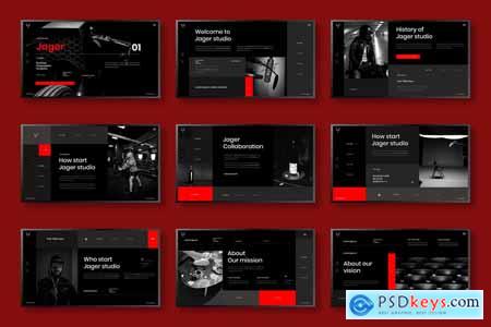 Jager  Business Powerpoint, Keynote and Google Slides Template