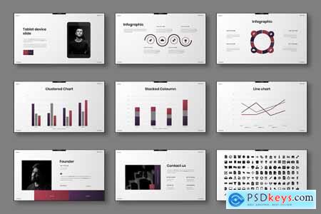 Hunter  Business Powerpoint, Keynote and Google Slides Template