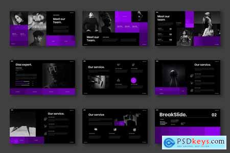 Diaz  Business Powerpoint, Keynote and Google Slides Template