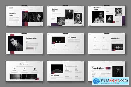 Hunter  Business Powerpoint, Keynote and Google Slides Template