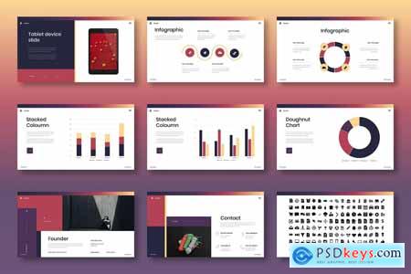 Zender  Business Powerpoint, Keynote and Google Slides Template