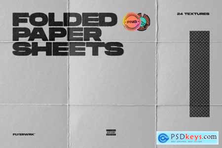 Folded Paper Sheets 6247209