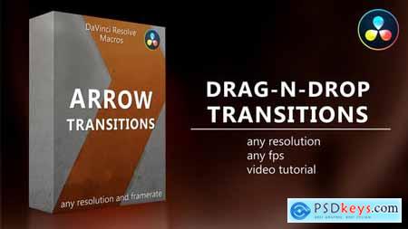 Arrow Transitions for DaVinci Resolve 33442660
