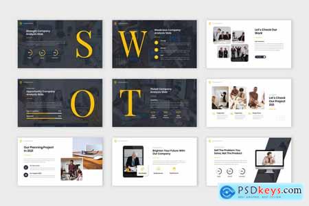 Blastery - Business Presentation Powerpoint, Keynote and Google Slides Template