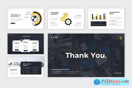 Ultimate - Business Powerpoint, Keynote and Google Slides Template