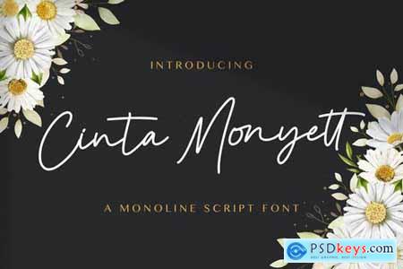 Cinta Monyett - Handwritten Font