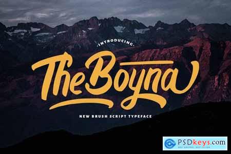Boyna - Bold Script Font