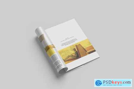 A4 Brochure - Catalog Mockups PH9P6HX