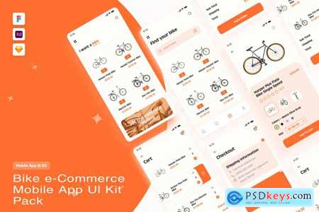 Bike e-Commerce App UI Kit HNVFCFY