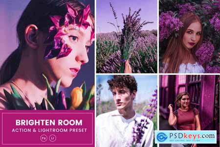 Purple Room Action & Lightrom Presets 8VJKMB6