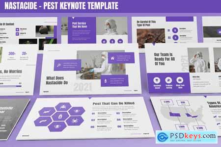 Nastacide - Pest Keynote Template PRGLU3N