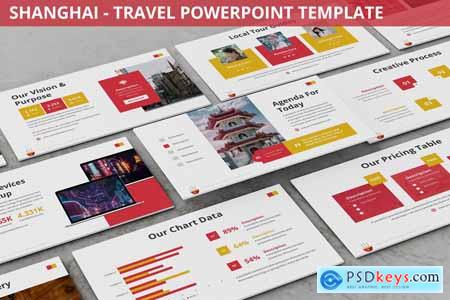 Shanghai - Travel Powerpoint Template 32ZKCYM