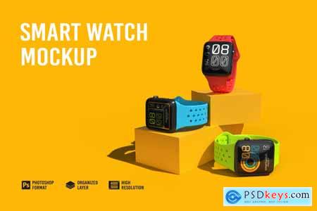 Smart Watch Mockup WLX35G3