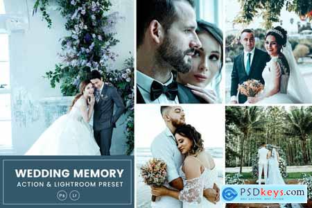 Wedding Memory Action & Lightrom Presets 7M8N6NA