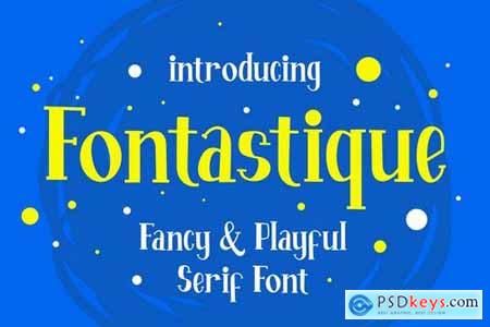 Fontastique - Unique Serif Font
