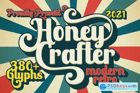 Honey Crafter Vintage Business Font