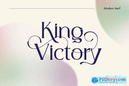 King Victory - Modern Serif
