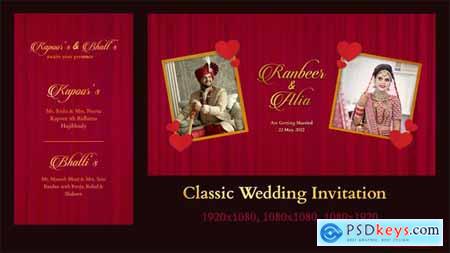 Classic Wedding Invitation 33615875