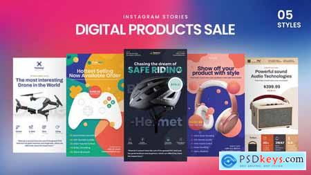 Digital Products Sale Instagram Stories 33624898