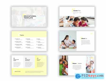 Yellow Education Power Point and Google Slides 57BQZW8