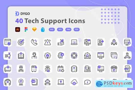 Dygo - Tech Support Icons N4MBAQ9