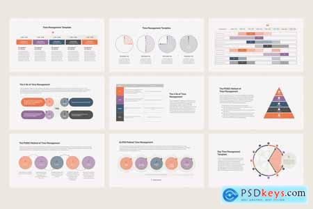 Time Management Powerpoint, Keynote and Google Slides Template