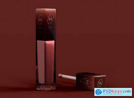 Cosmetic Lipstick Mockup 6N2N8PJ