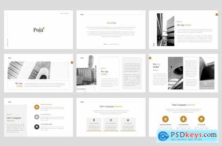 Poja - Creative Business Powerpoint, Keynote and Google Slides Template