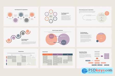 Time Management Powerpoint, Keynote and Google Slides Template