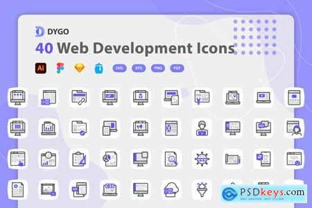 Dygo - Web Development Icons V7UJA87