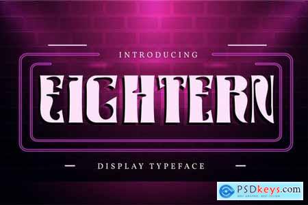 Eightern Display Typeface