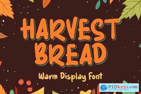 Harvest Bread - Autumn Display Font