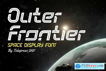 Outer Frontier - Space Font